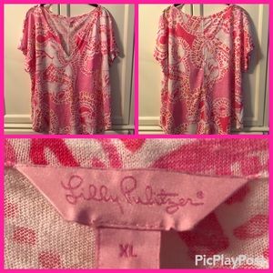 Lilly Pulitzer Vibrant Pink Top